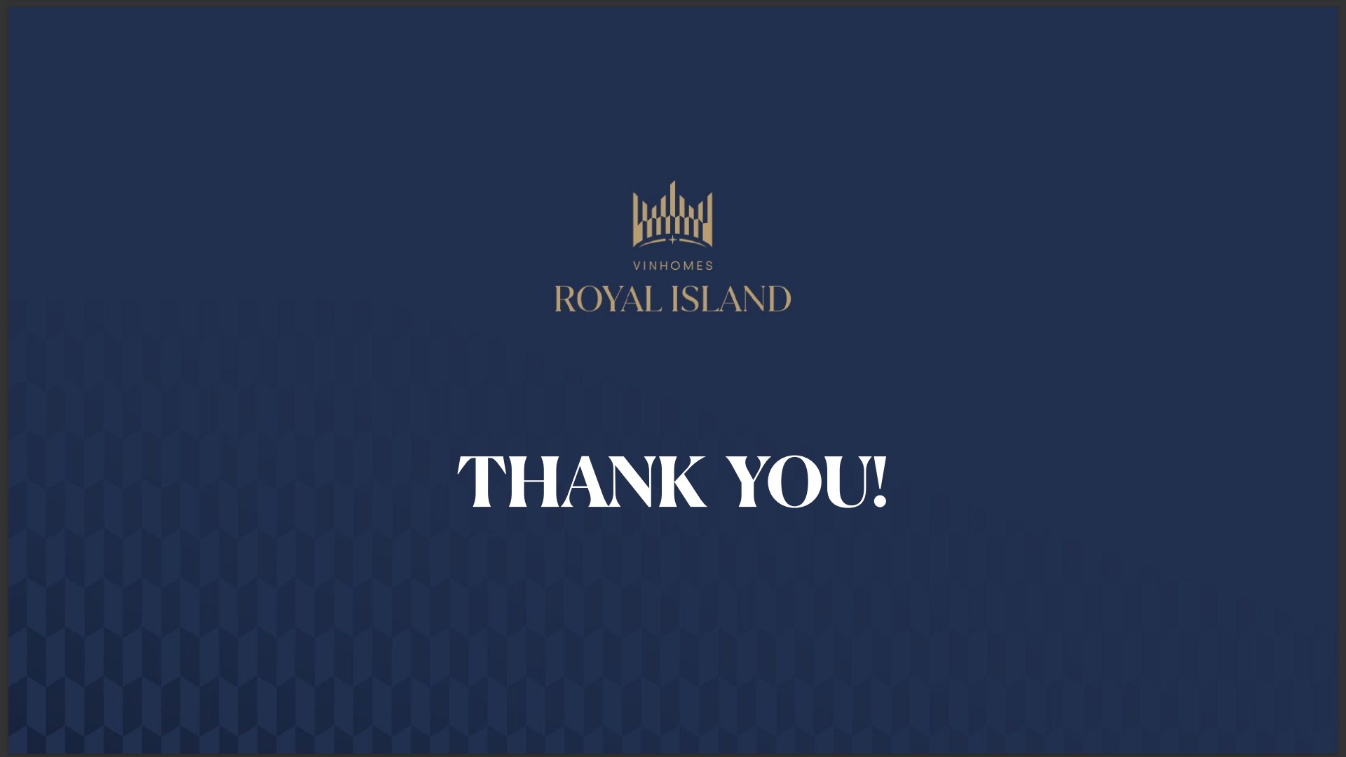 lời cảm ơn Vinhomes Royal Island